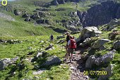 Da Carona salita in Valsambuzza al Passo di Publino, Pizzo Zerna e Laghi di Caldirolo l'8 luglio 2009  - FOTOGALLERY